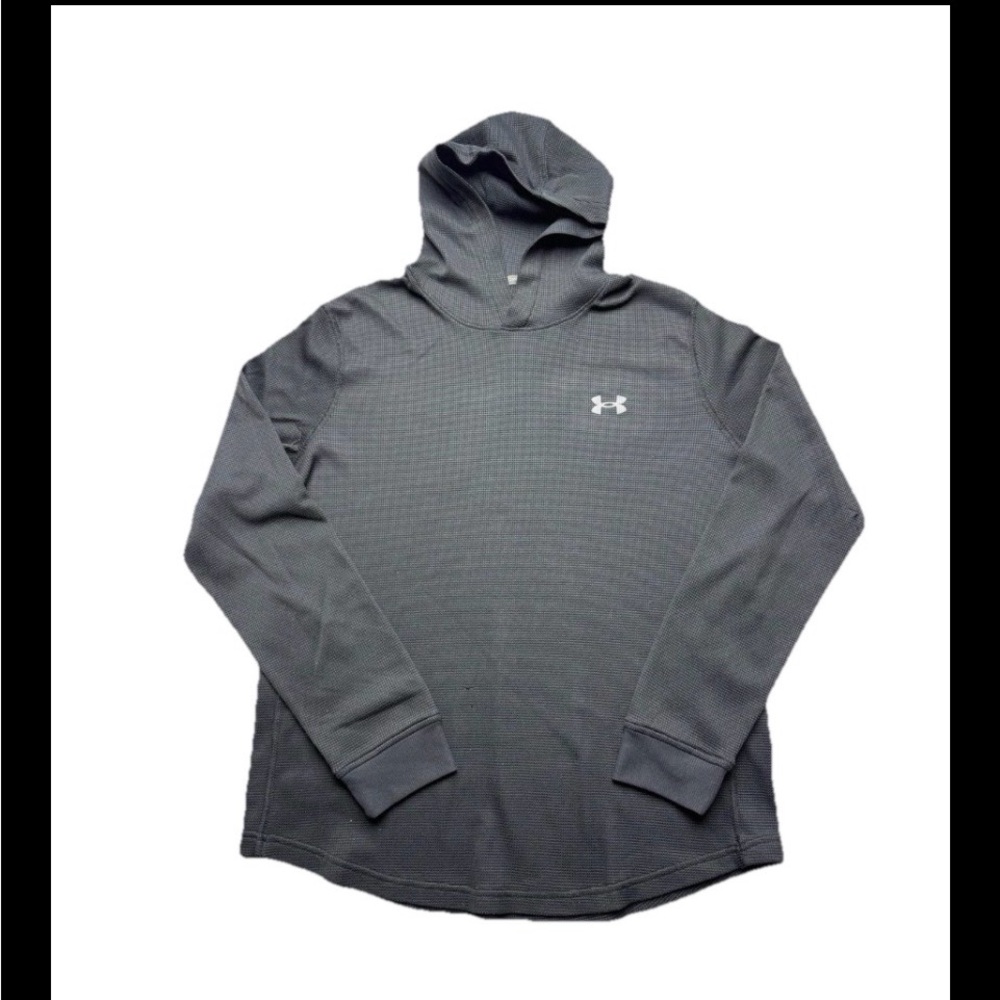Under Armour Dark Gray Waffle Hoodie